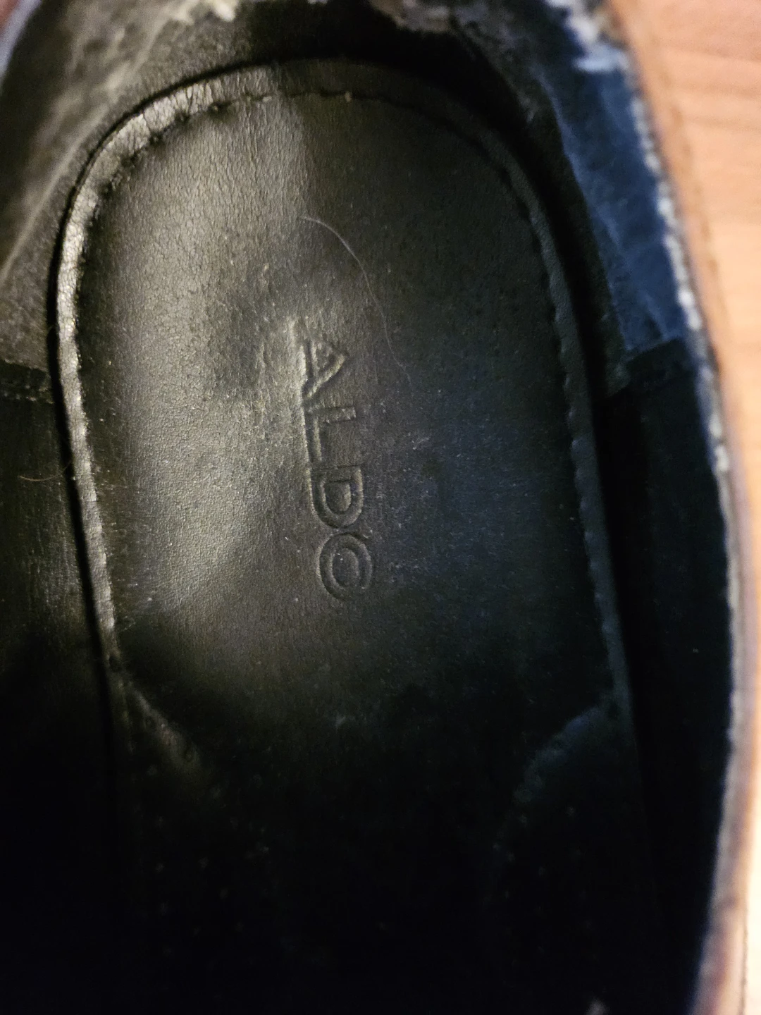 ALDO Brown Leather Dress Shoes Size 9 - photo 2