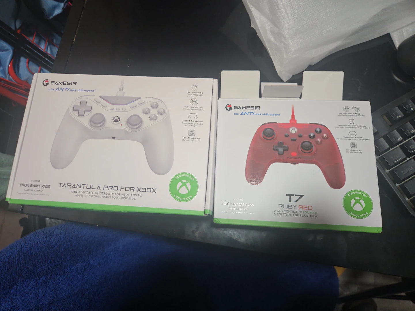 GameSir Tarantula Pro and T7 Wired Controllers for Xbox