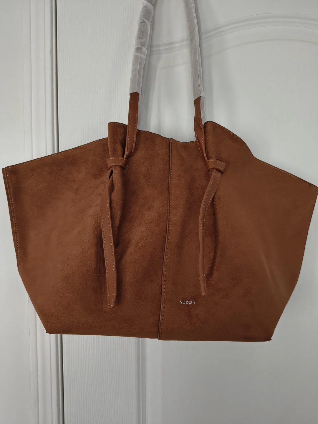 Yuzefi Suede Tote Bag - photo 3