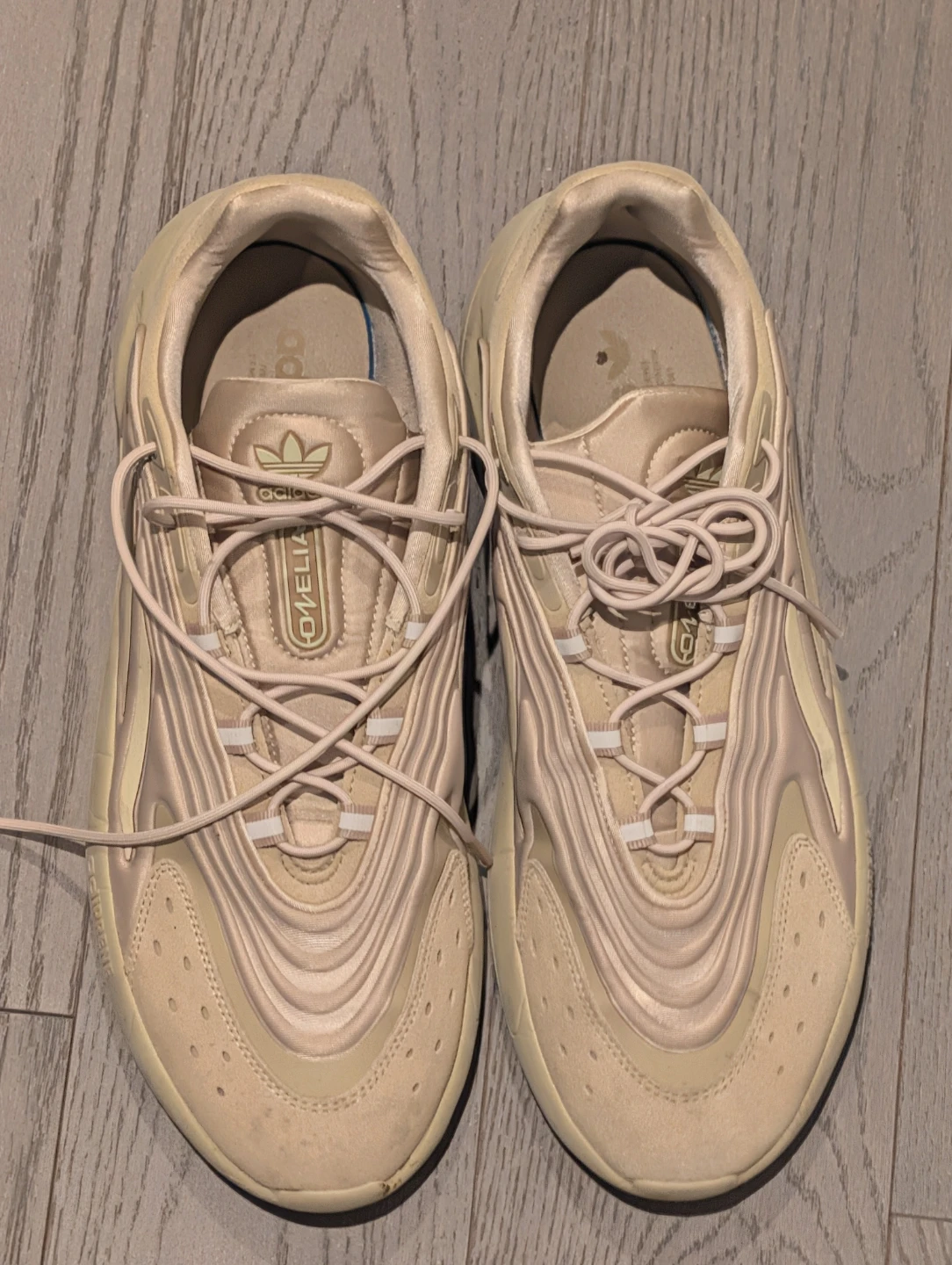 Adidas Ozelia Beige Sneakers Size 12 - photo 2