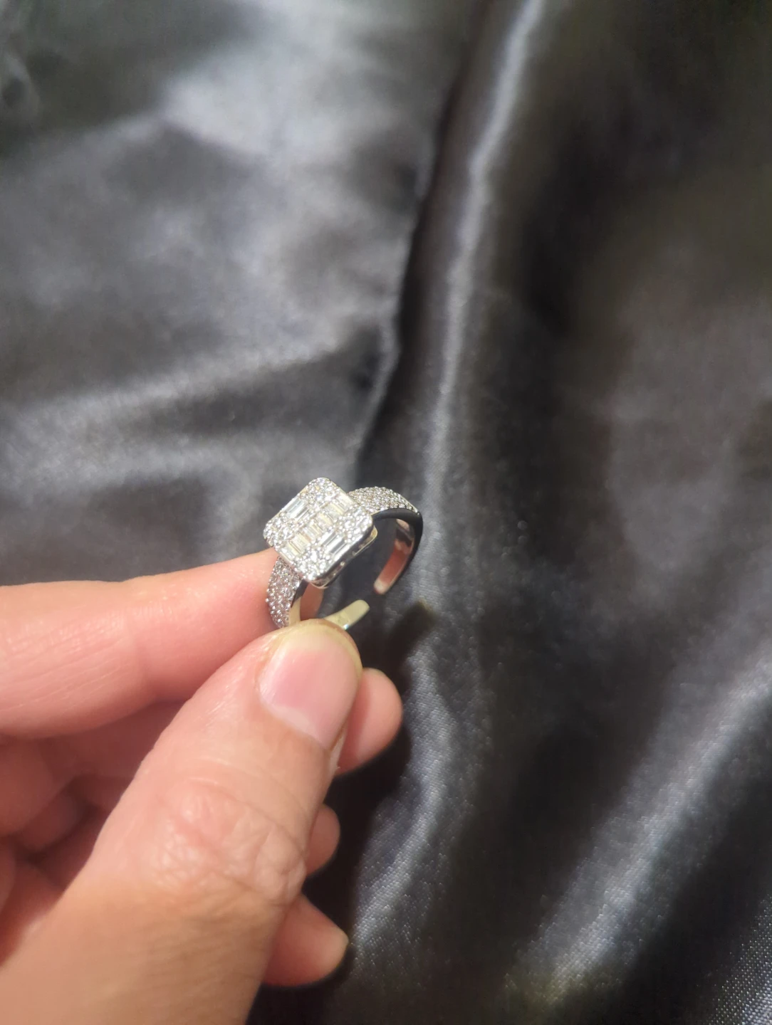 Reet Pehal  Silver-Tone Cluster Ring - photo 3
