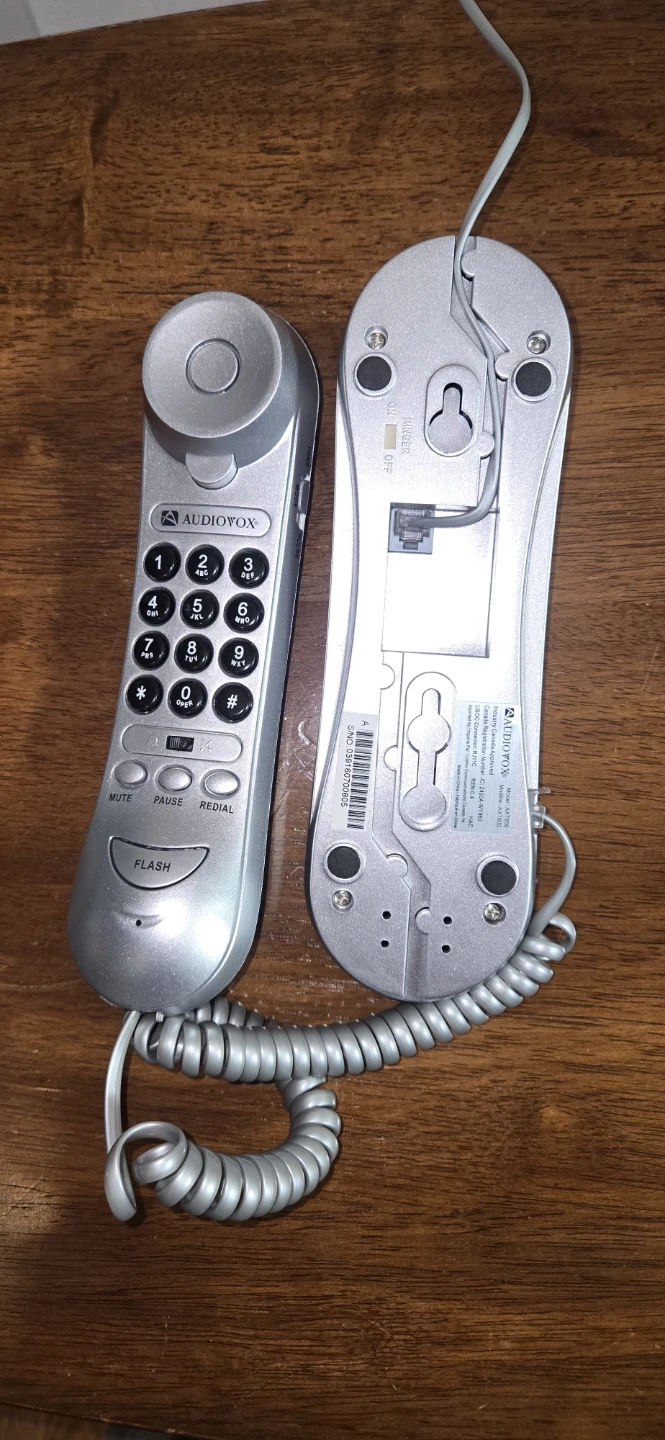 Audiovox AXT600 Wall-Mount Telephone - photo 3