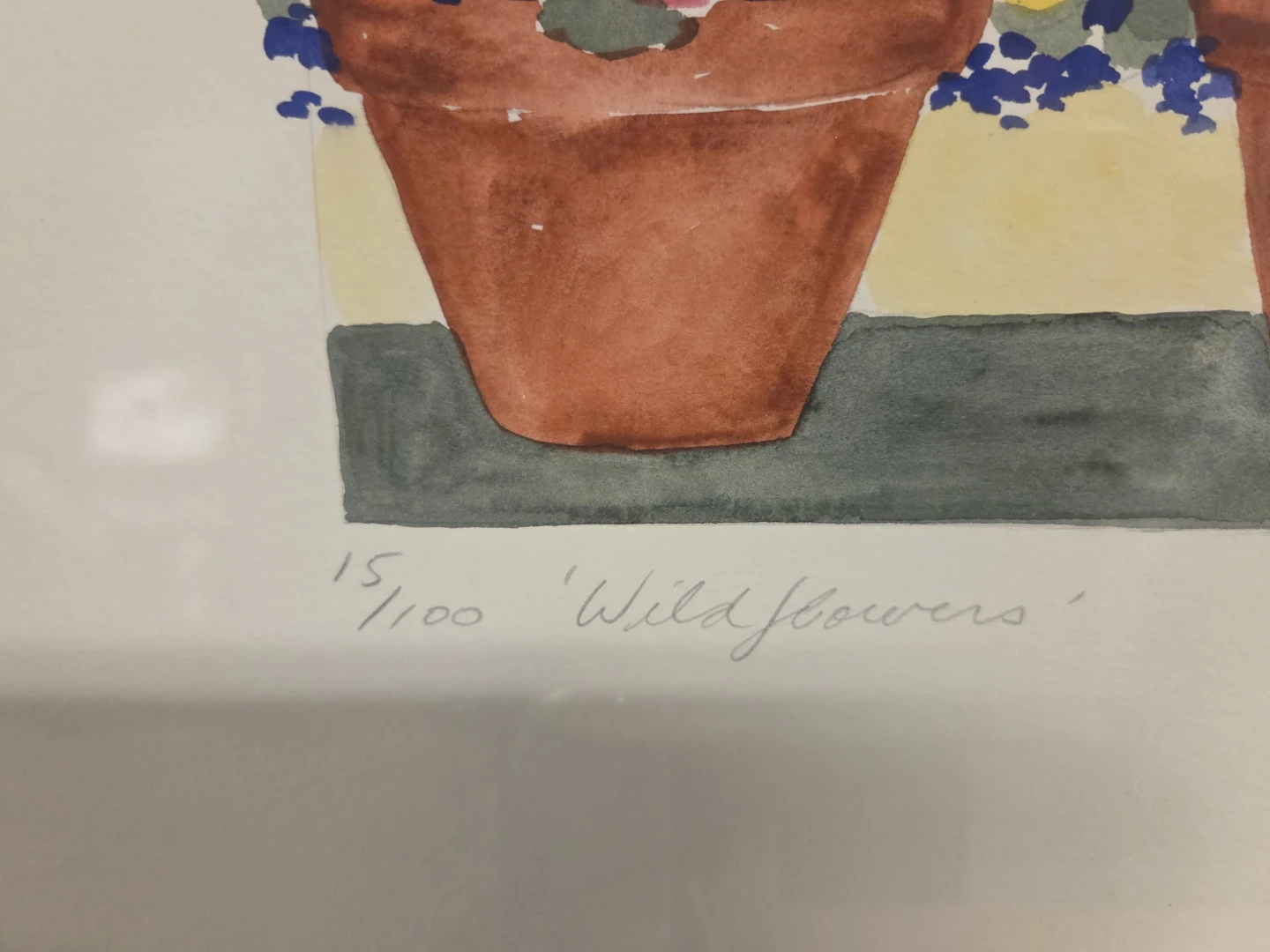15/100 Katherine Surridge Wildflowers Limited Edition Print - photo 3