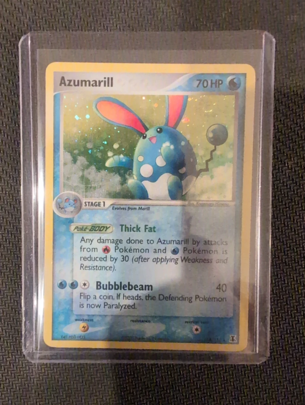 Azumarill Ex Delta Species Secret Rare 114/113 - Pokemon Card - photo 3