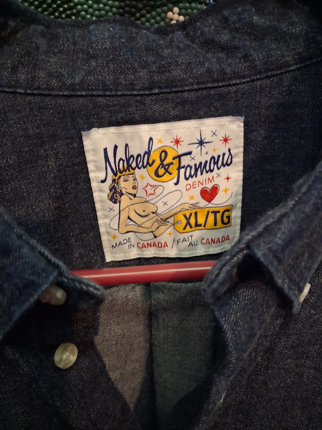 Naked & Famous Denim Shirt XL - photo 2