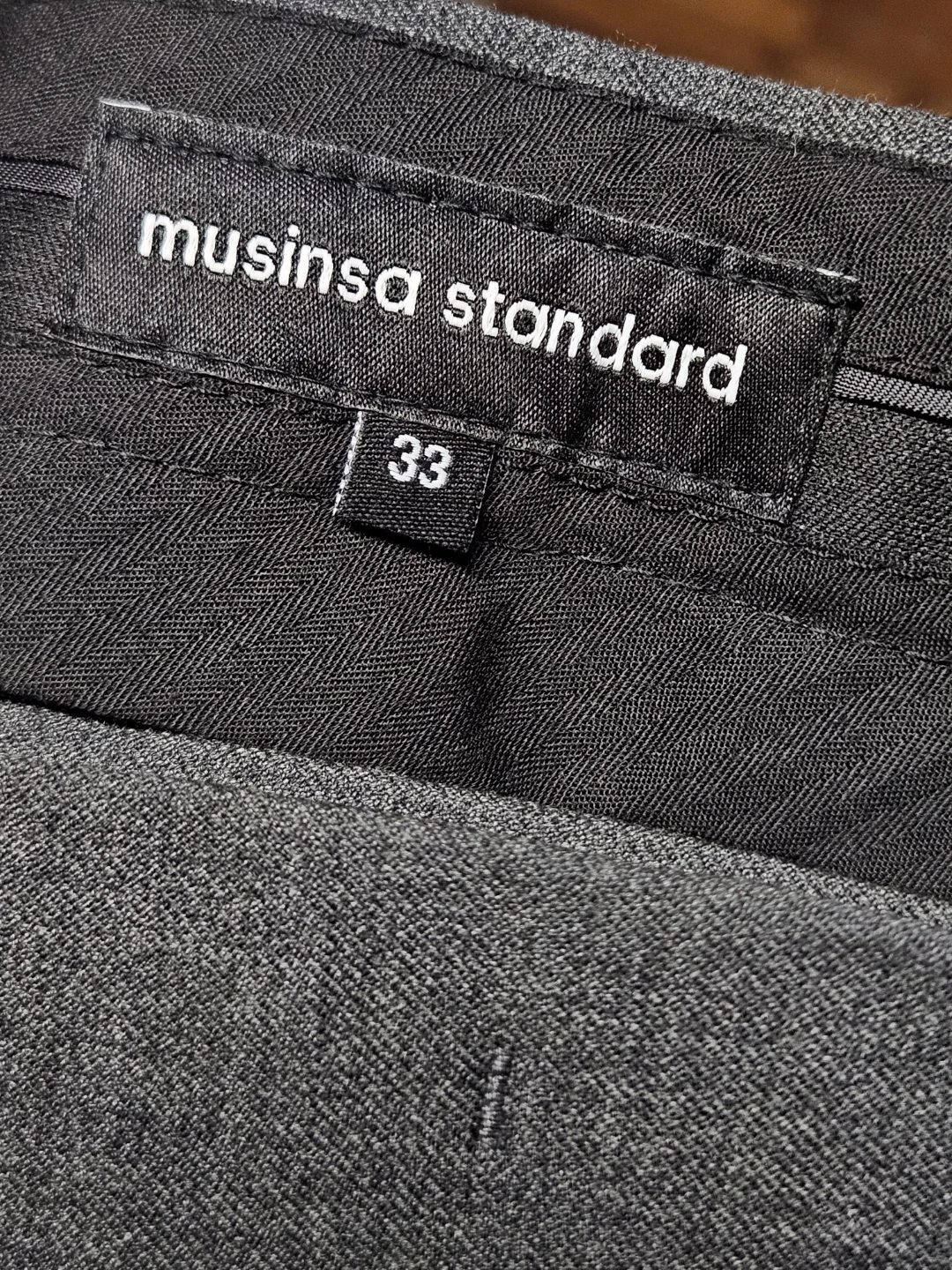 Musinsa Standard Semi Wide fit wool pants - photo 5