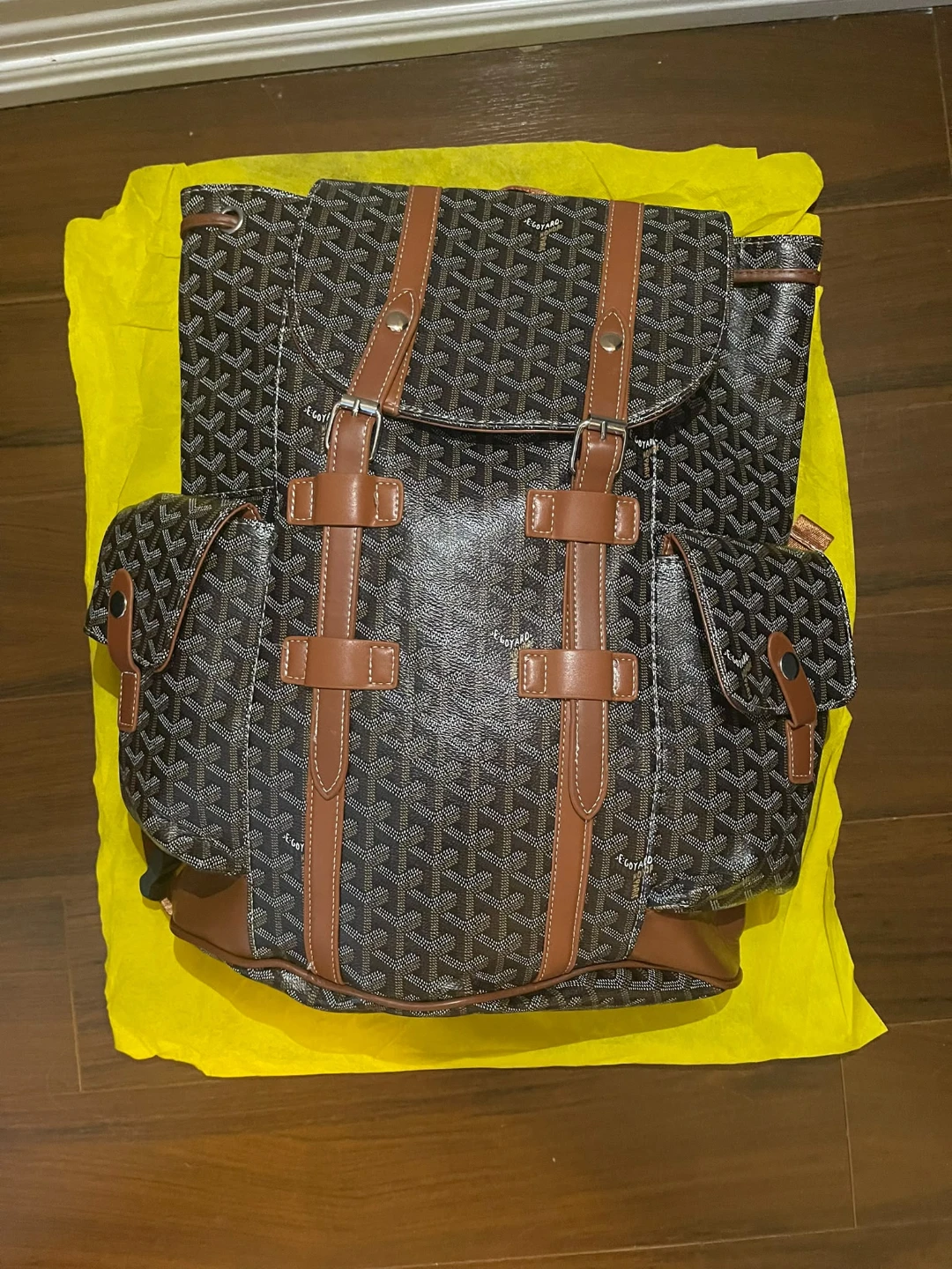 *NEGOTIABLE* Goyard Alpin backpack, black and brown available. - photo 2