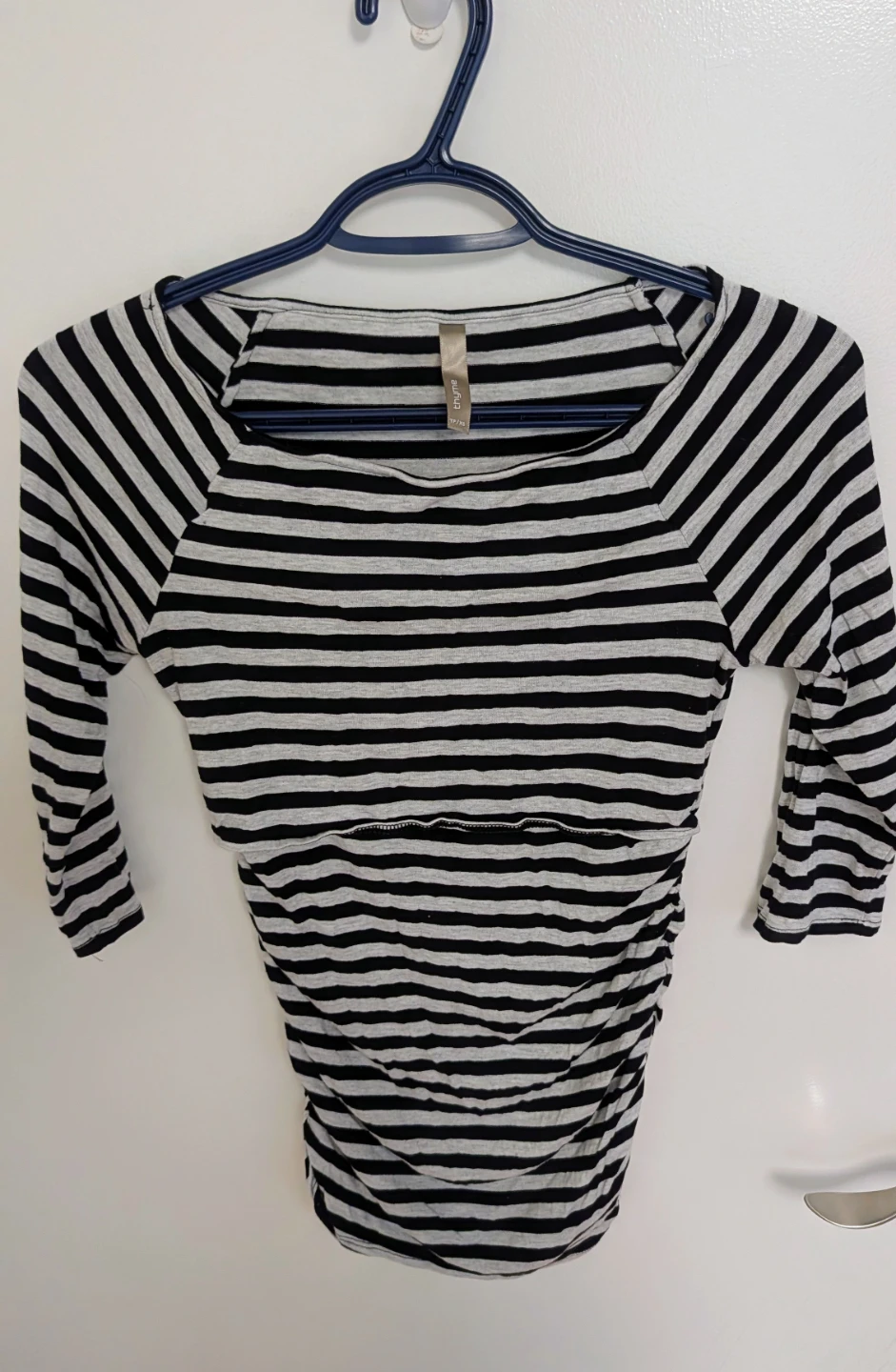 Thyme Maternity Striped Top - Women's X-Small