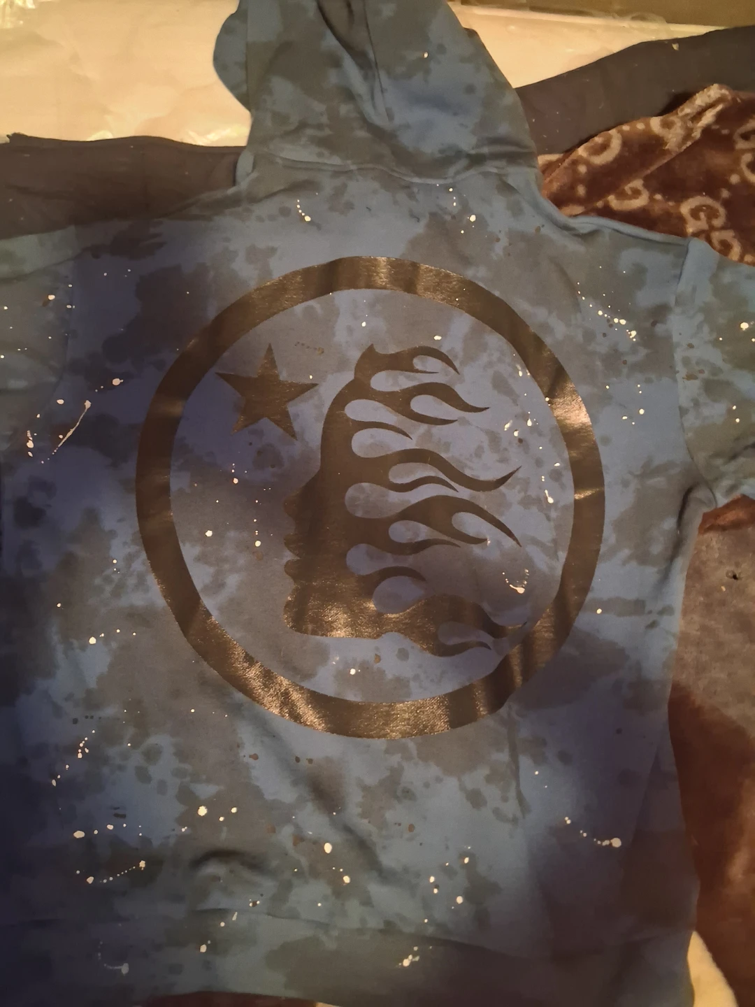 Hellstar Sports Blue Hoodie - photo 3