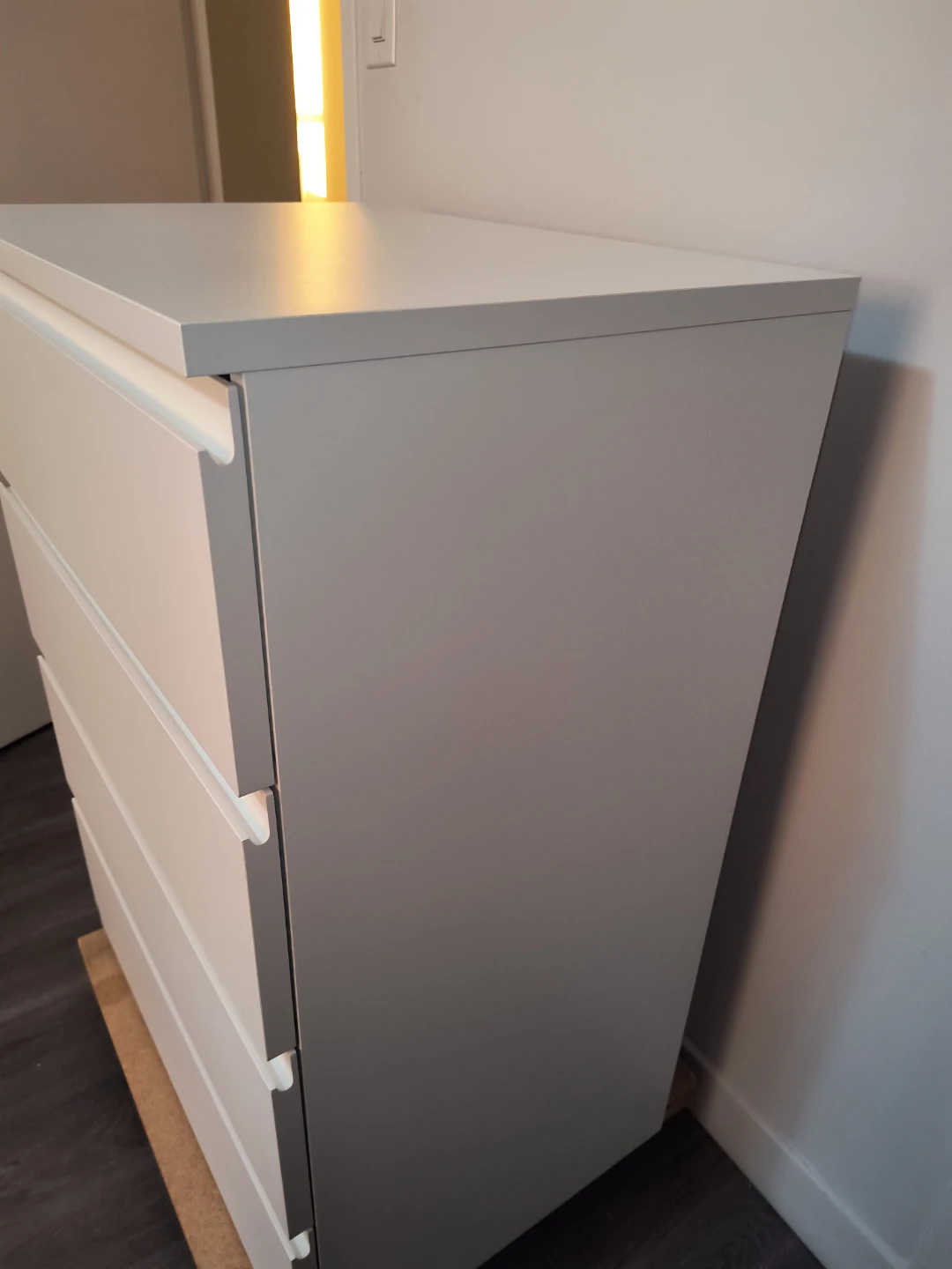 IKEA Storklinta 4-Drawer Chest, White - photo 3