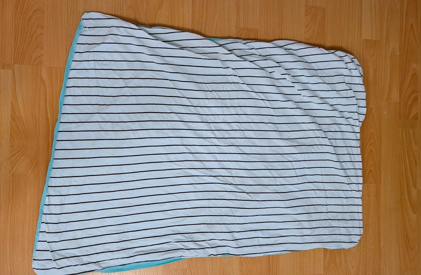 Reversible Striped Baby Blanket