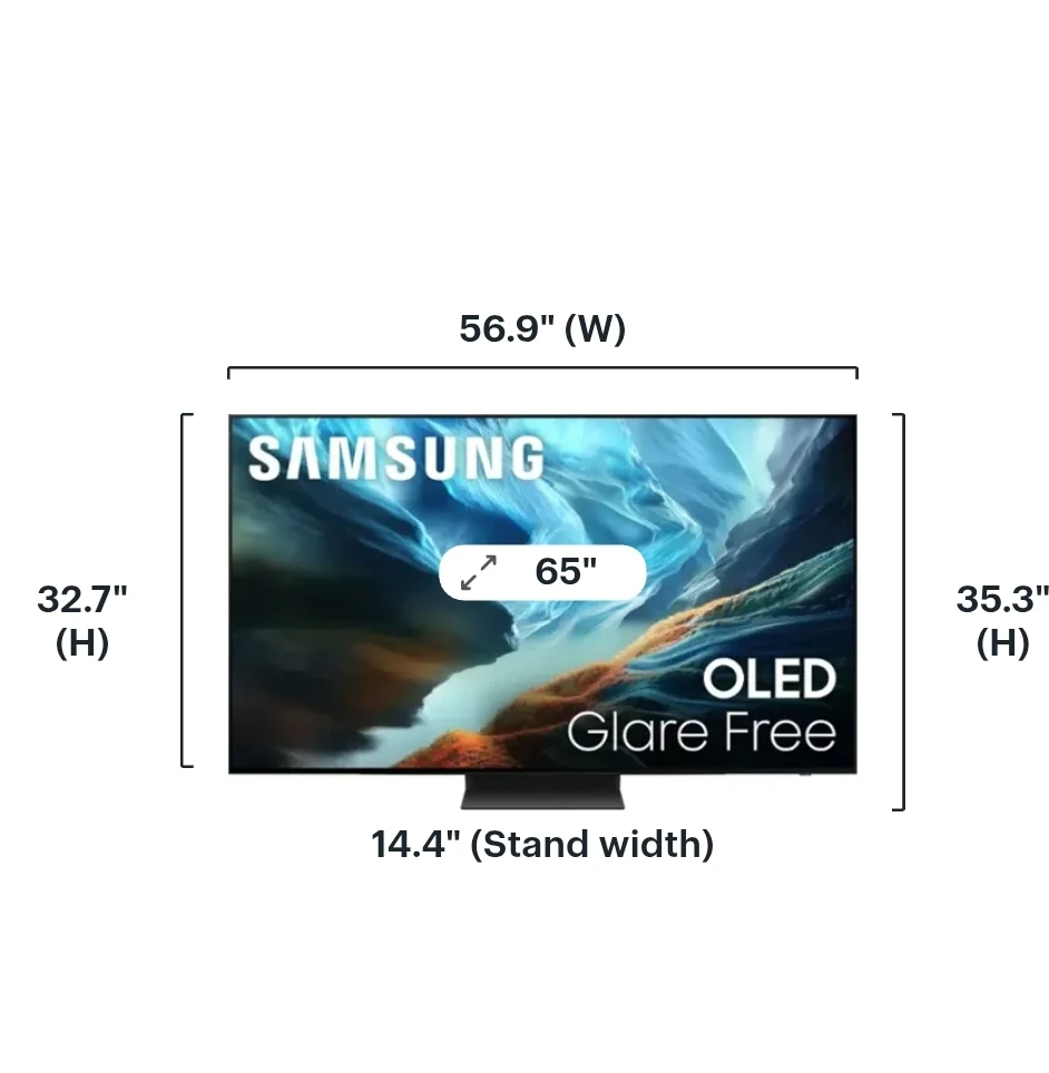 Samsung 65" S90H OLED Glare Free TV - photo 2