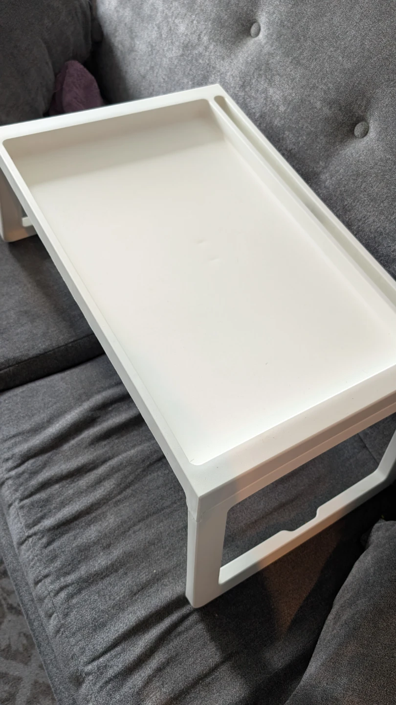 IKEA KLIPSK Bed Tray White