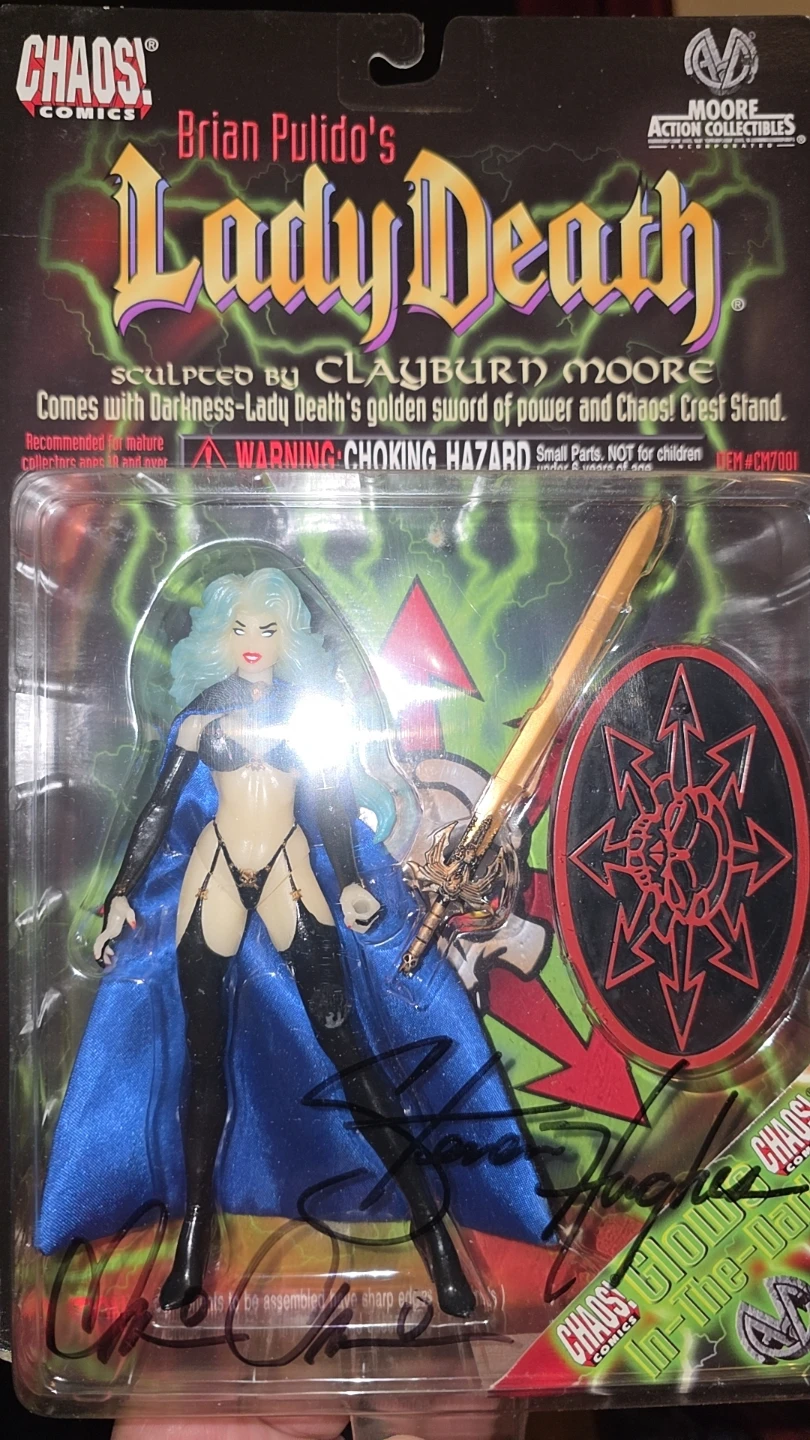 ULTRA RARE Signed Chaos Comics Lady Death Evil Ernie Purgatori - photo 4