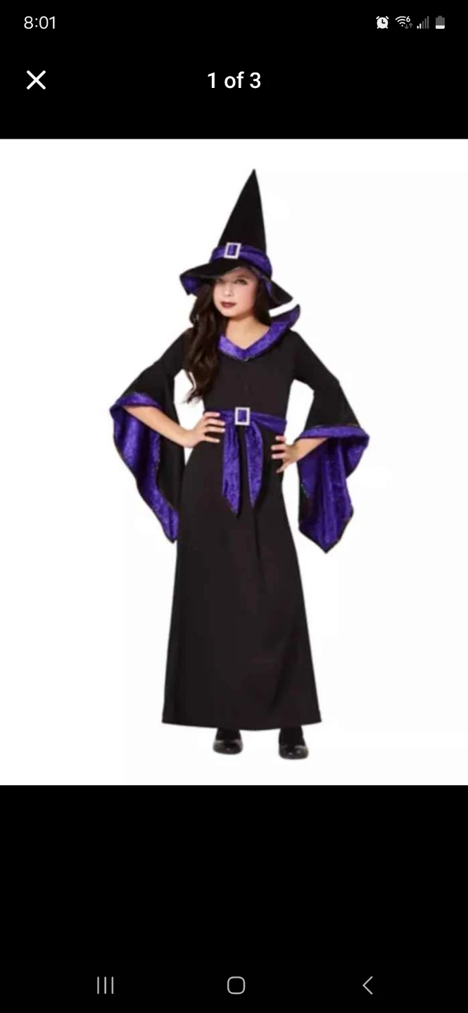 Girls Witch Costume