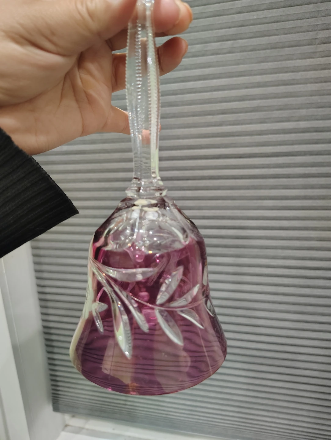 Vintage German crystal  Decorative Bell - photo 2