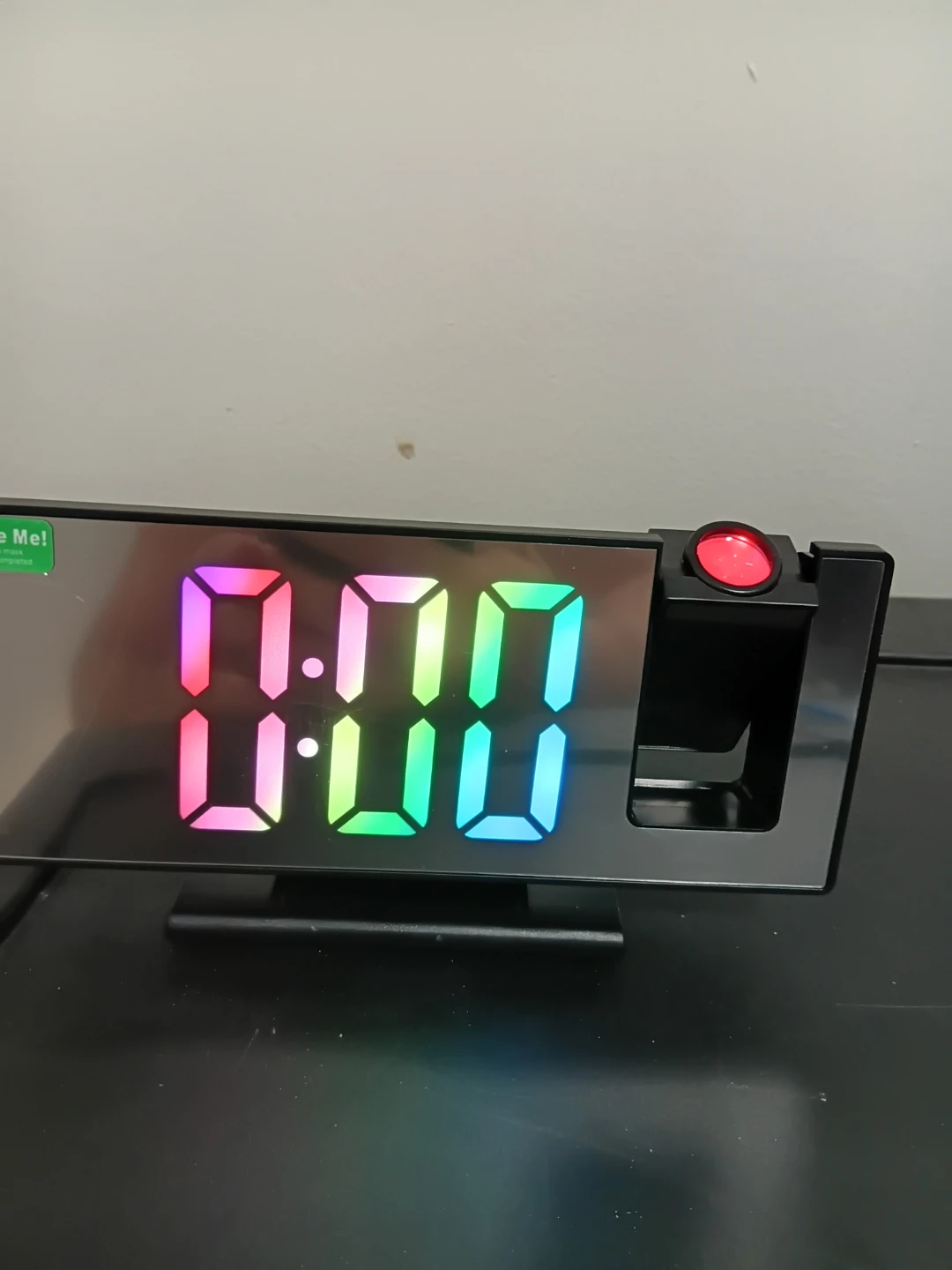 YF361 LED Mirror Clock with Projection
