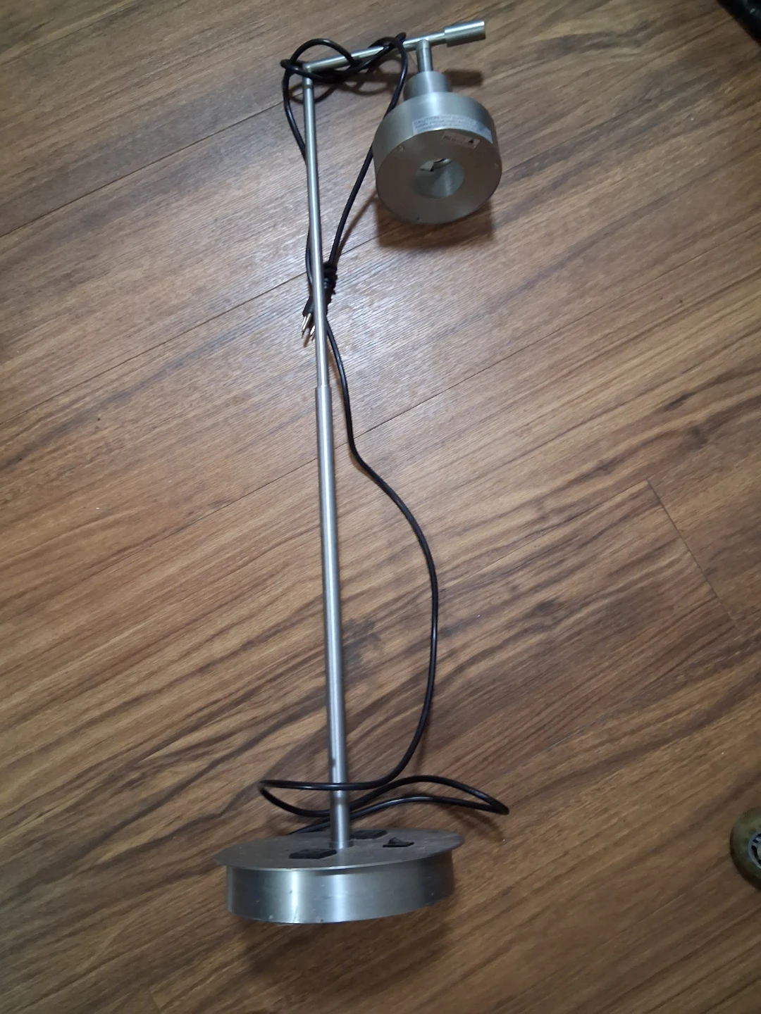 Modern Silver Desk Lamp - photo 2