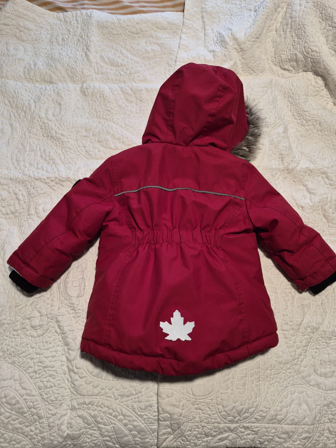 Red Kids Winter Jacket - photo 2