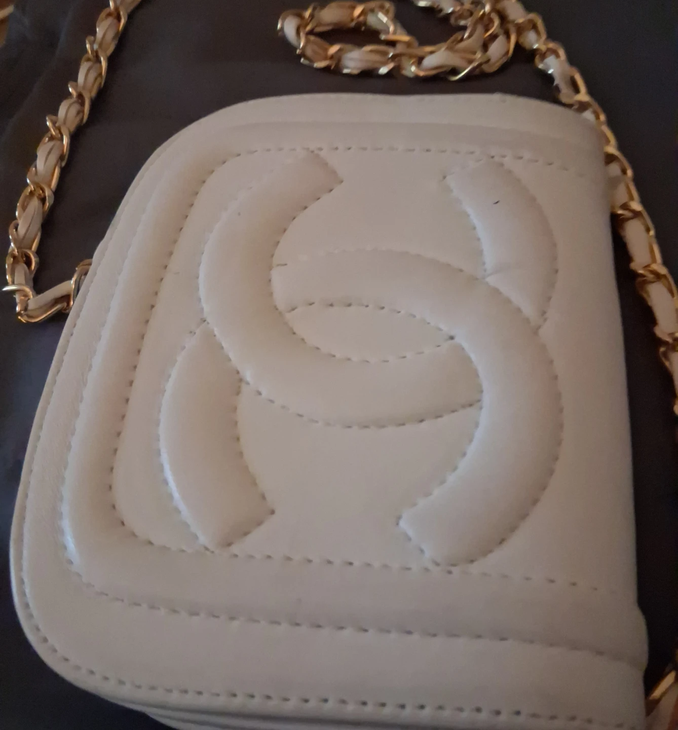 Chanel inspired Quilted Mini Crossbody Bag - photo 3