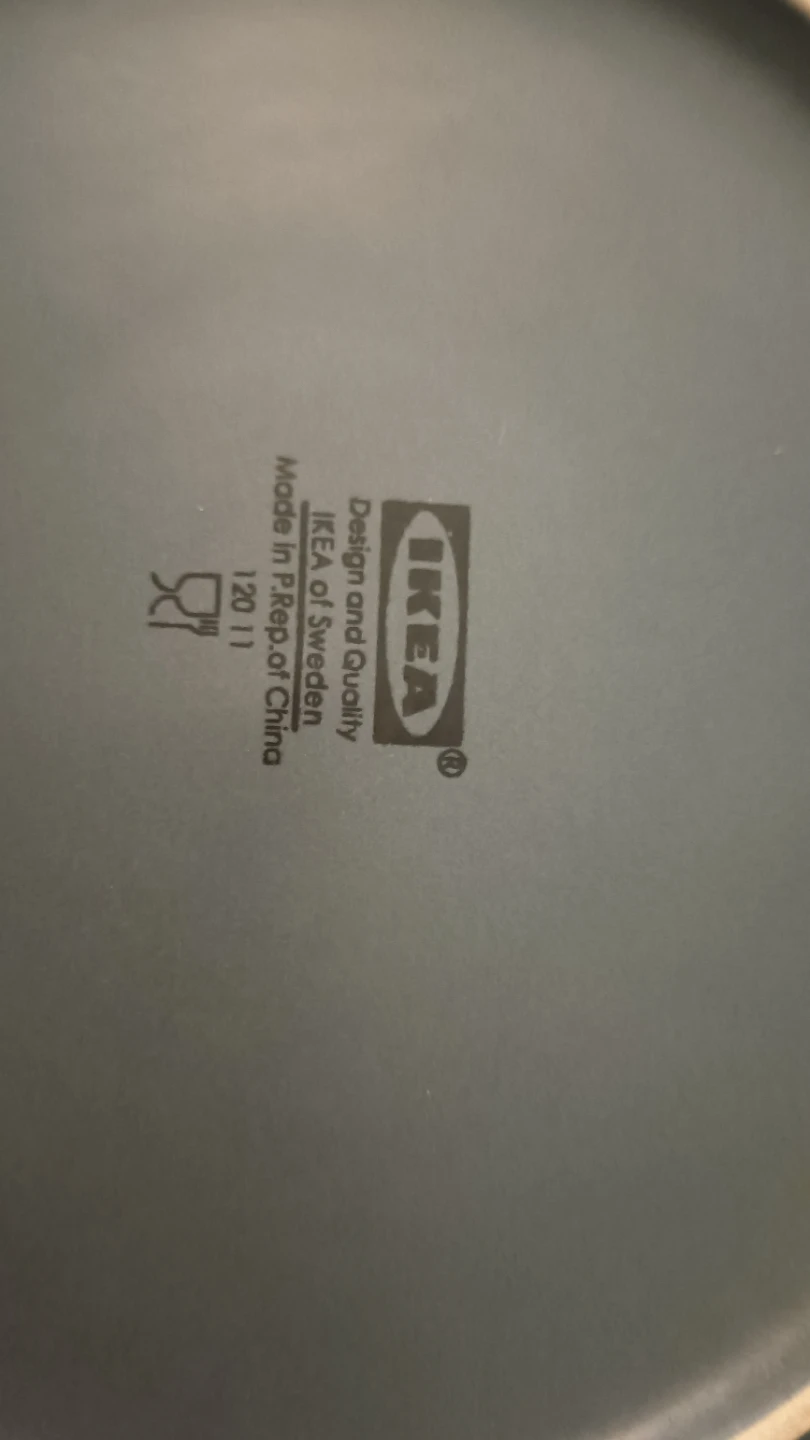 Set of 6 IKEA Dark Grey Plates - photo 3