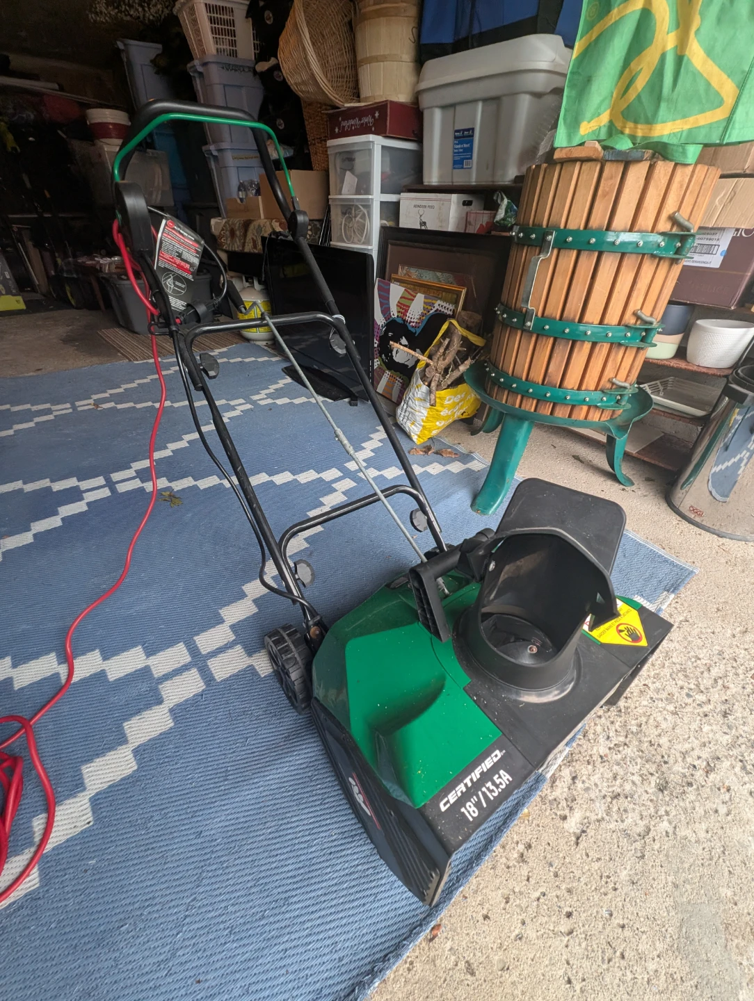 18-inch Electric Snow Blower - photo 3