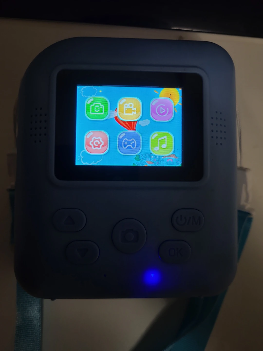 Kids Digital Instant Print Camera Blue - photo 2