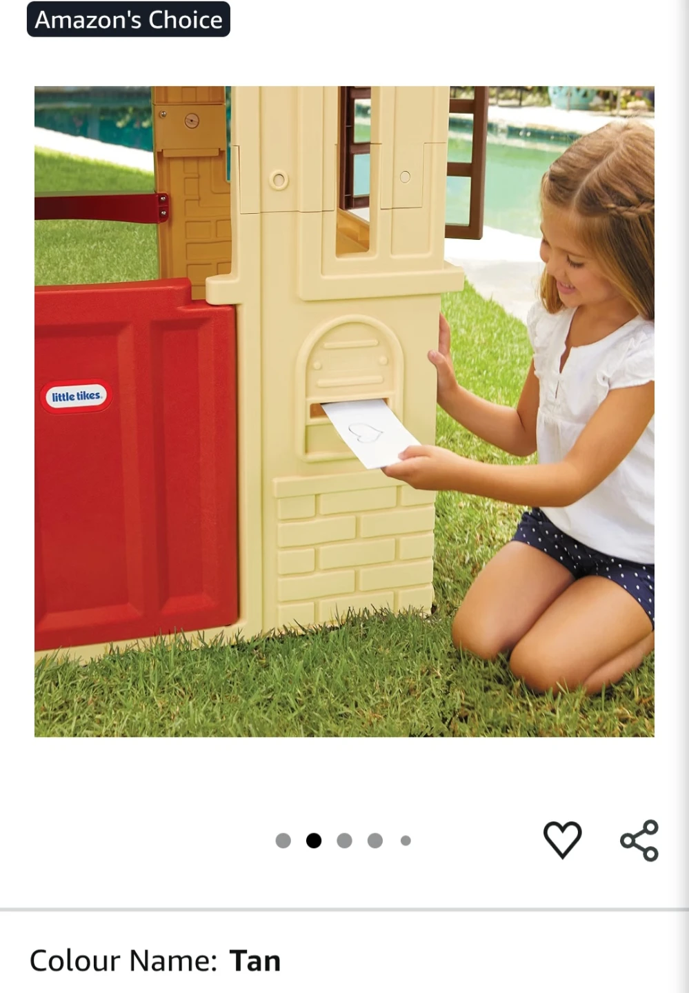 Little tikes Cape Cottage Playhouse with Working Doors - photo 2