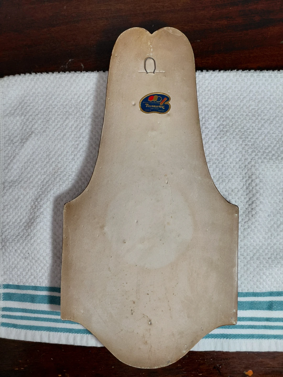 Vintage Devonware Rooster Wall Plaque - photo 3