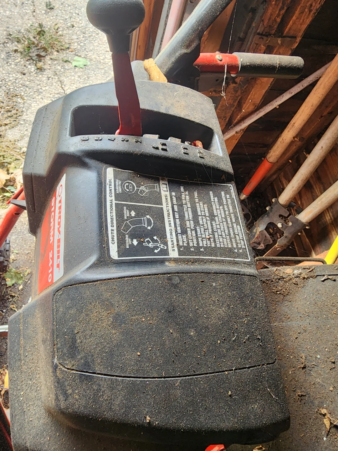Troy-Bilt Storm 2410 Snow Blower - photo 2