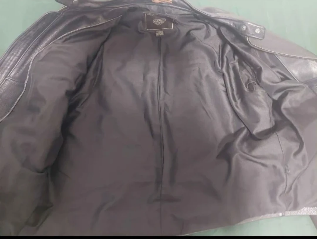 Coach Leather Jacket - photo 3