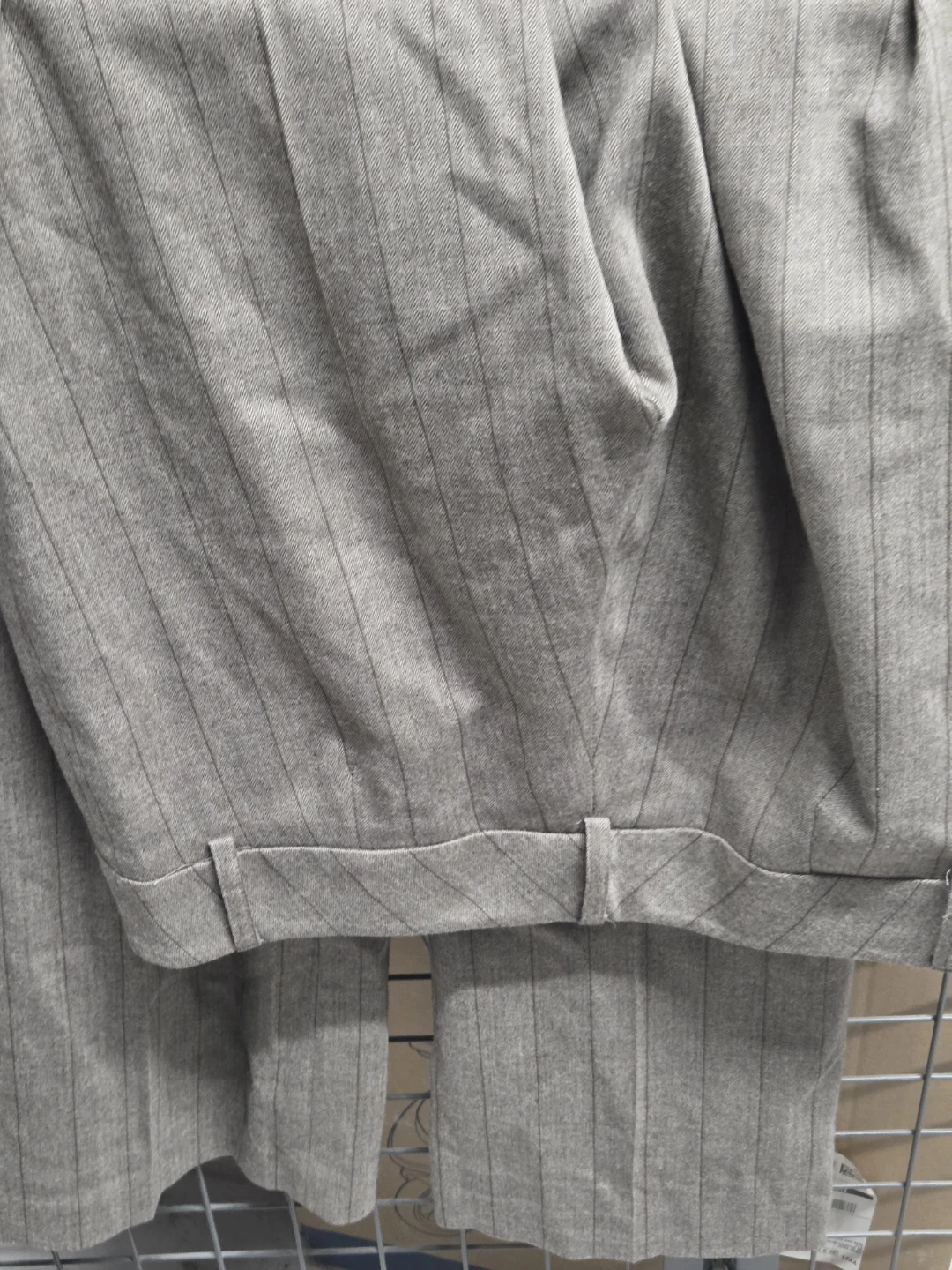 Teenflo Grey Pinstripe Dress Pants