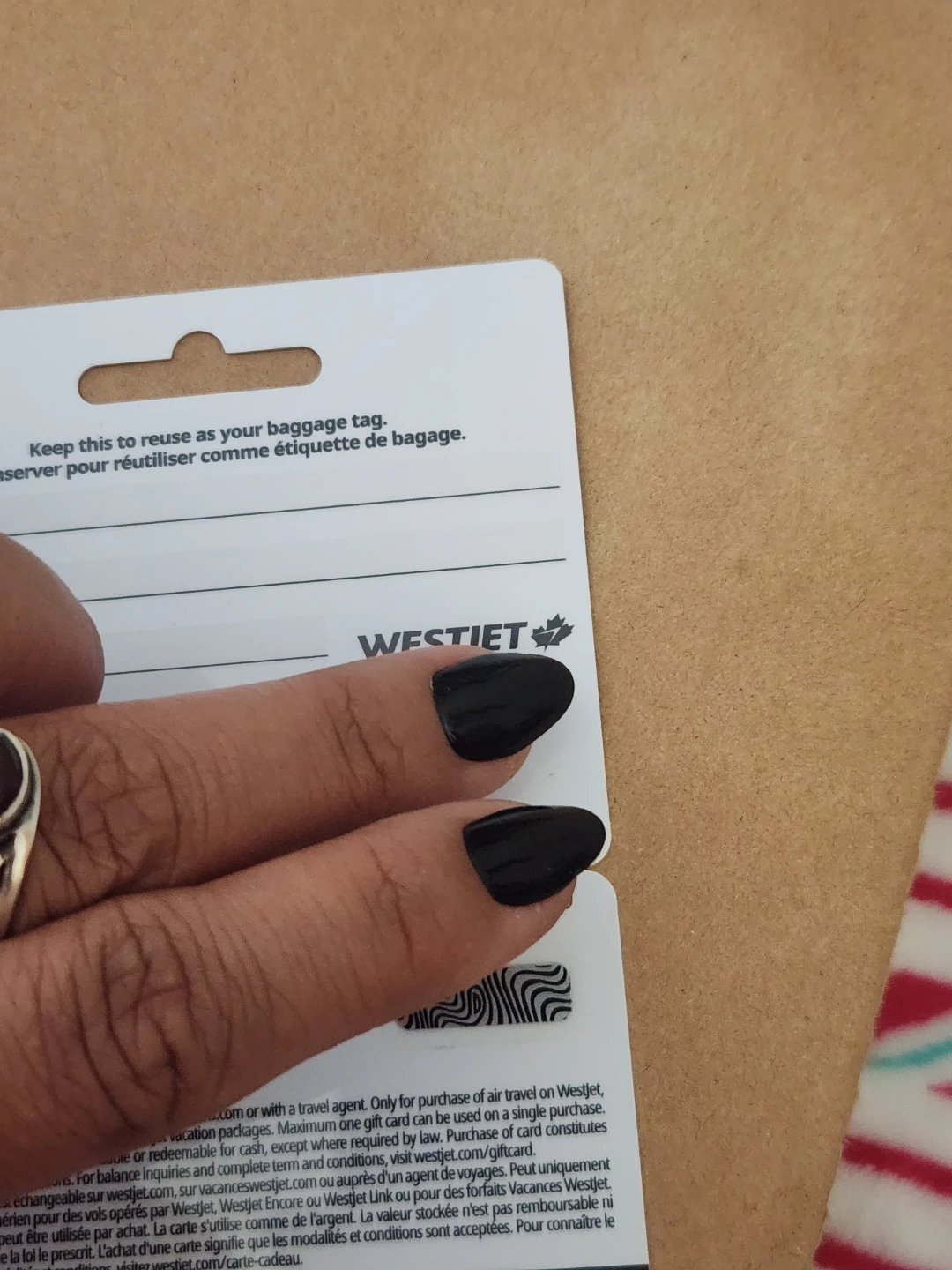$50 Westjet gift card - photo 2