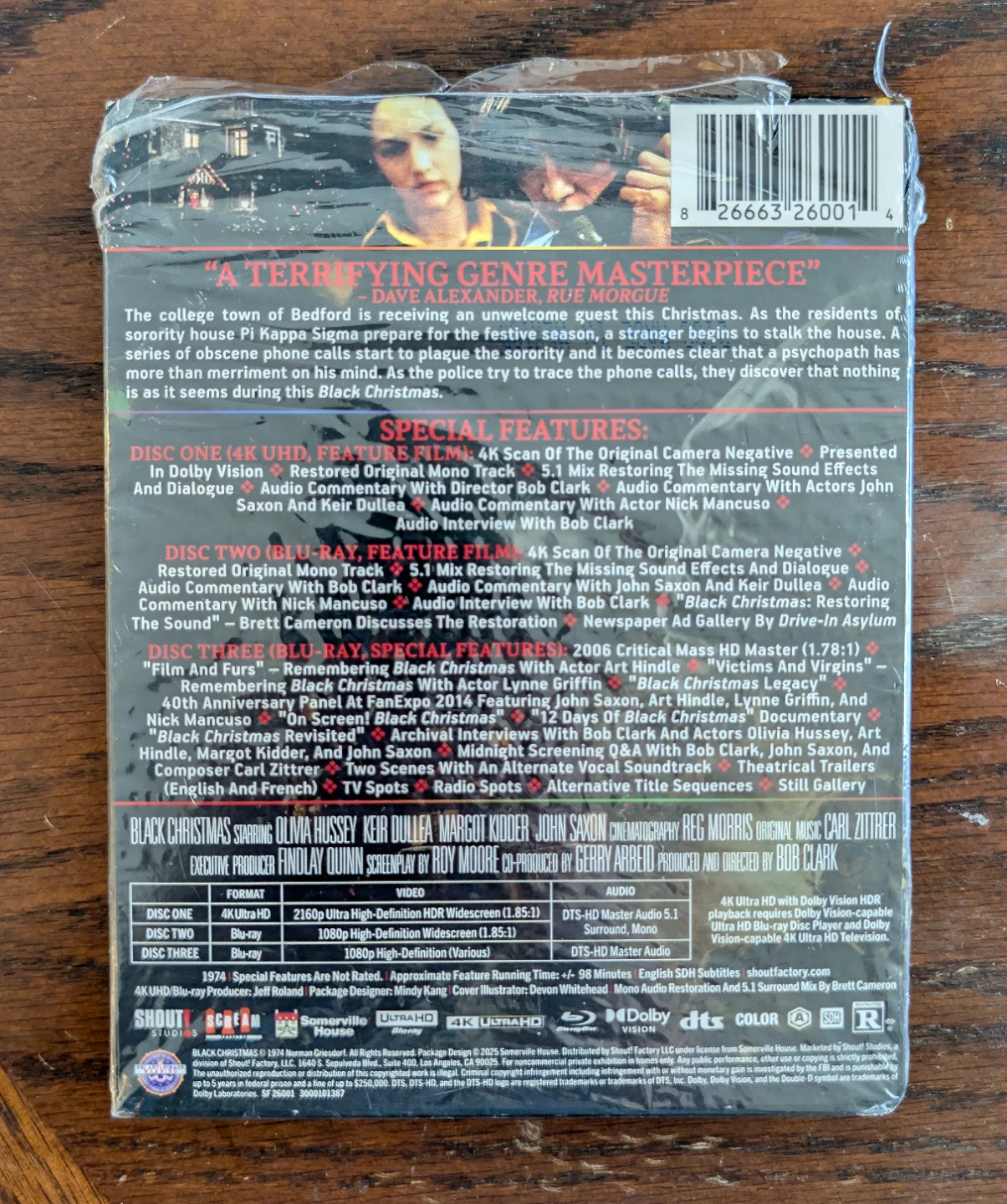 Black Christmas 4k Steelbook, Limited Edition (Scream Factory) - photo 2
