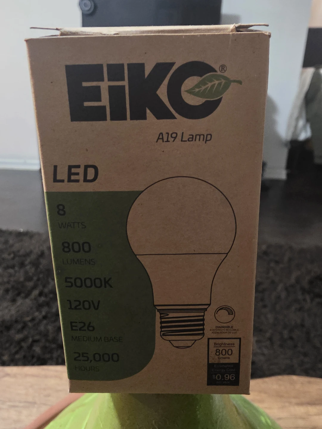 EiKO A19 LED Light Bulb