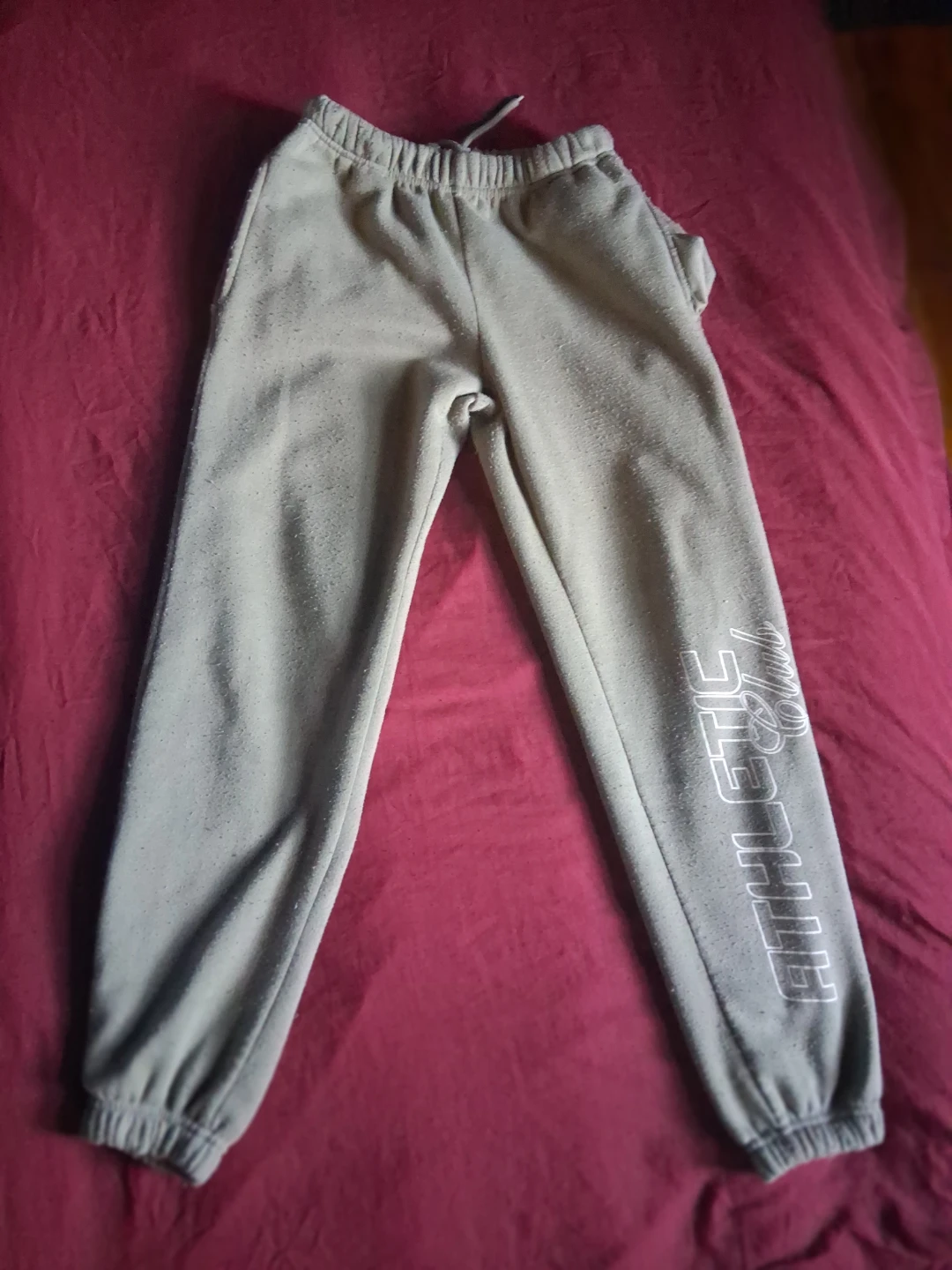 Athletic Club beige joggers
