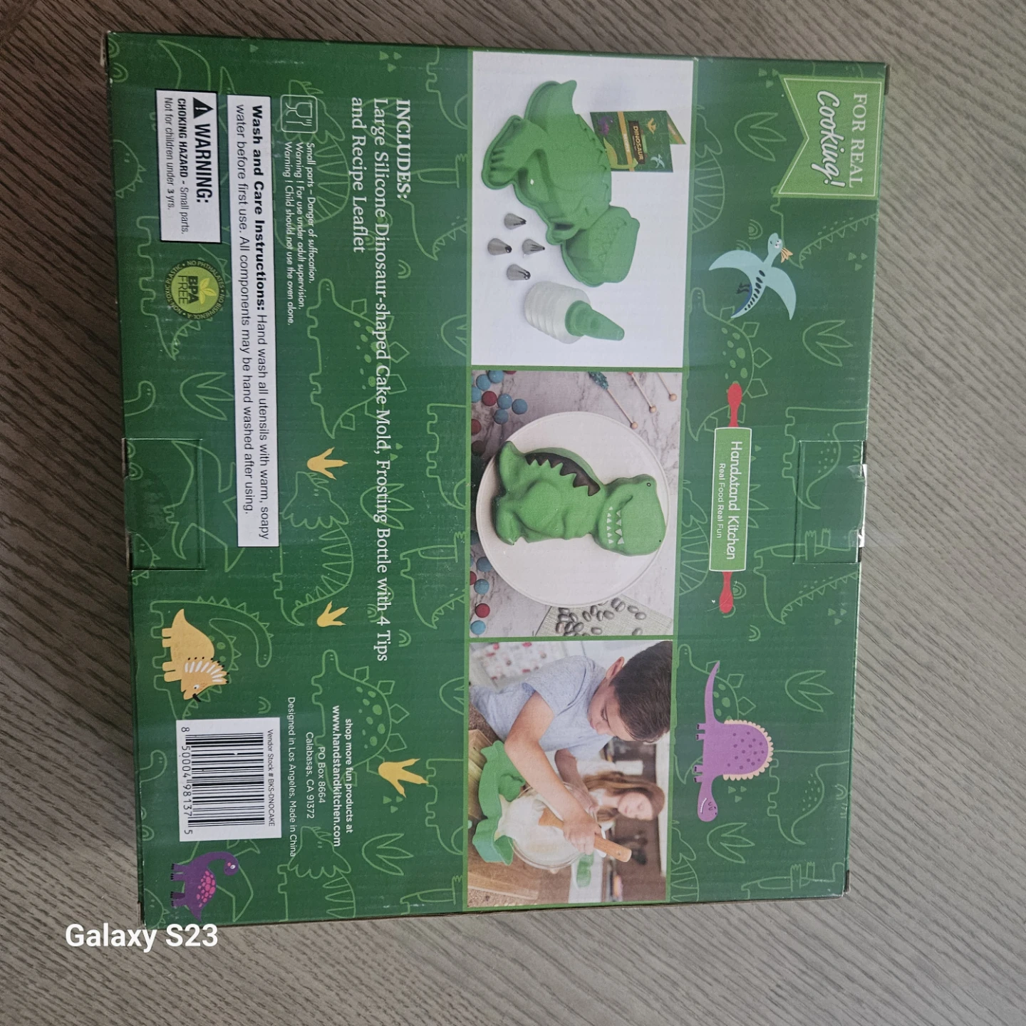 Dinosaur Cake Making Set - photo 3