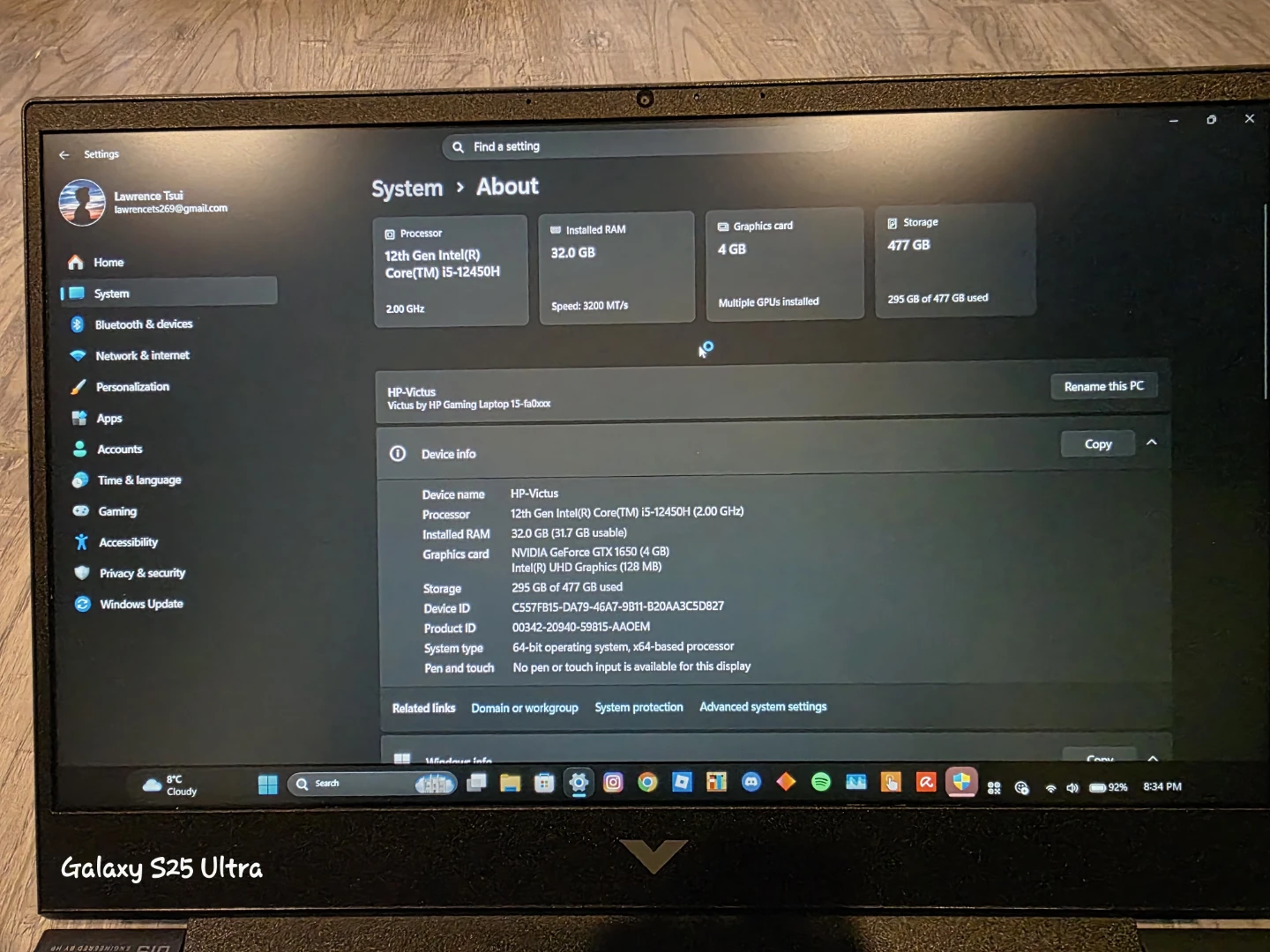 HP Victus Gaming Laptop 15-fa0xxx - photo 5