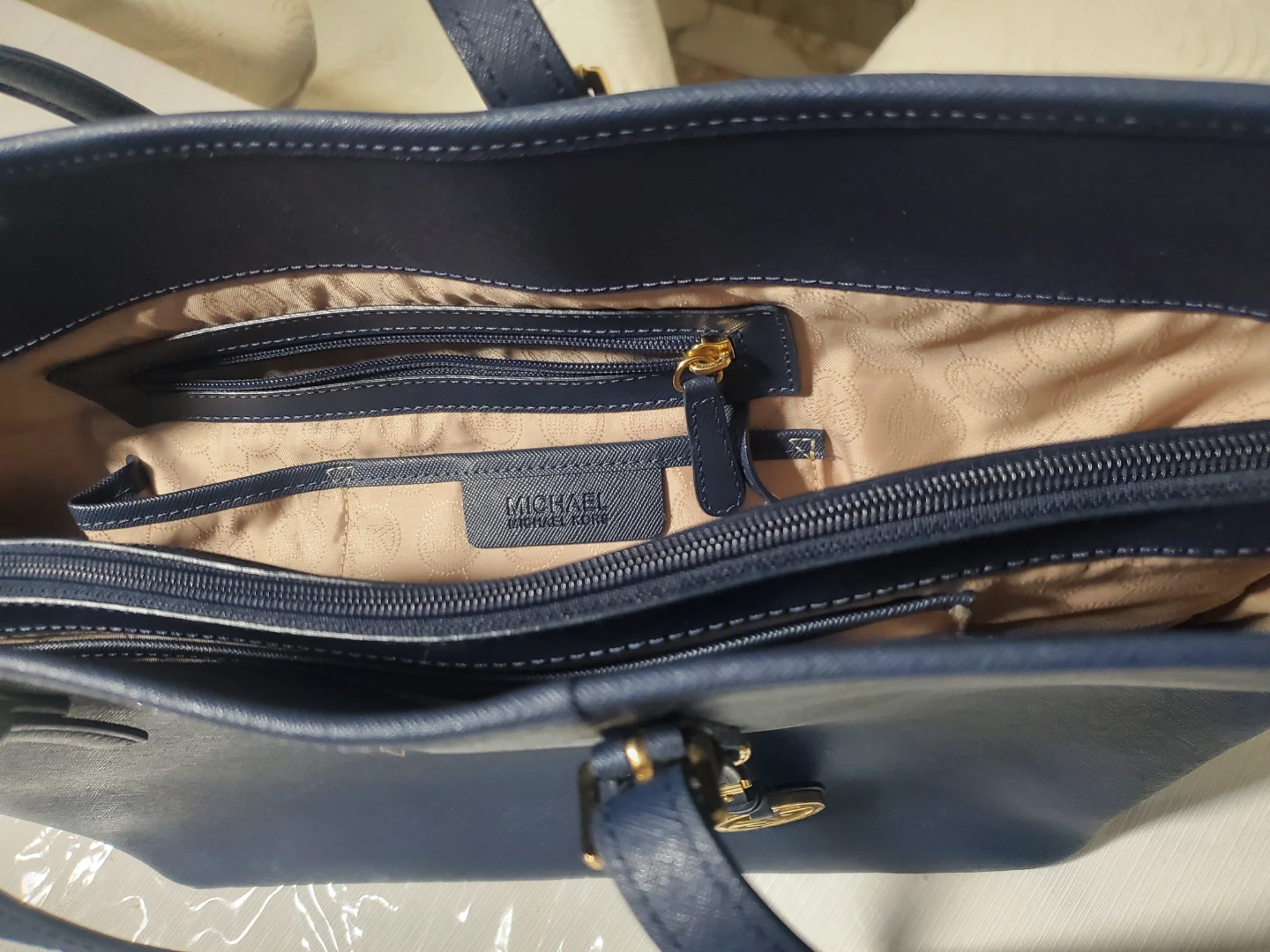Michael Kors Navy Blue Tote Bag - photo 4