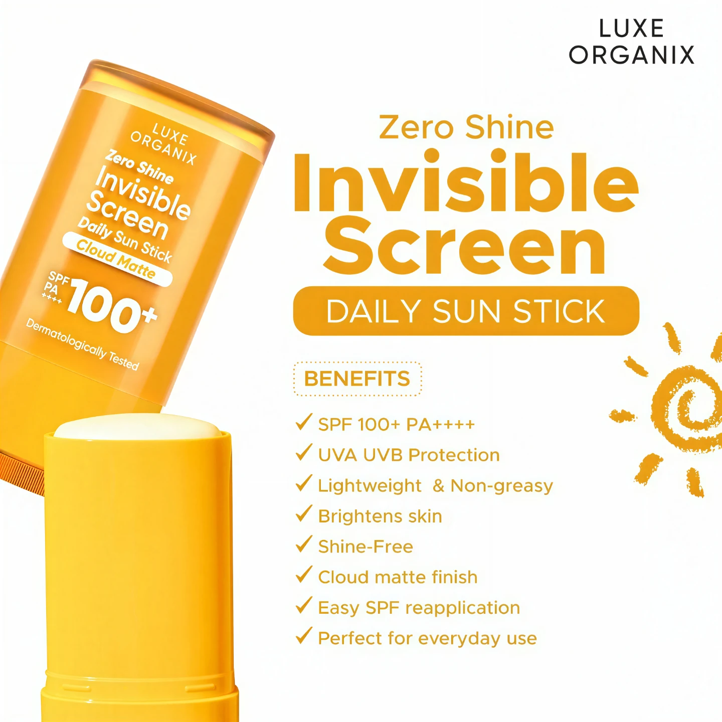 LUXE ORGANIX Zero Shine Invisible Screen - photo 2
