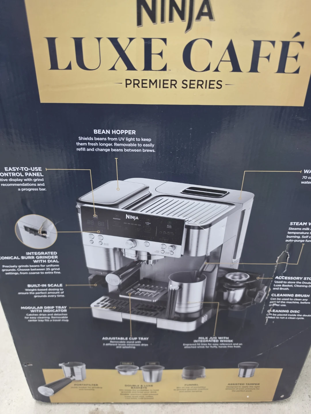 Ninja Luxe Café Premier Series Espresso Machine - photo 4