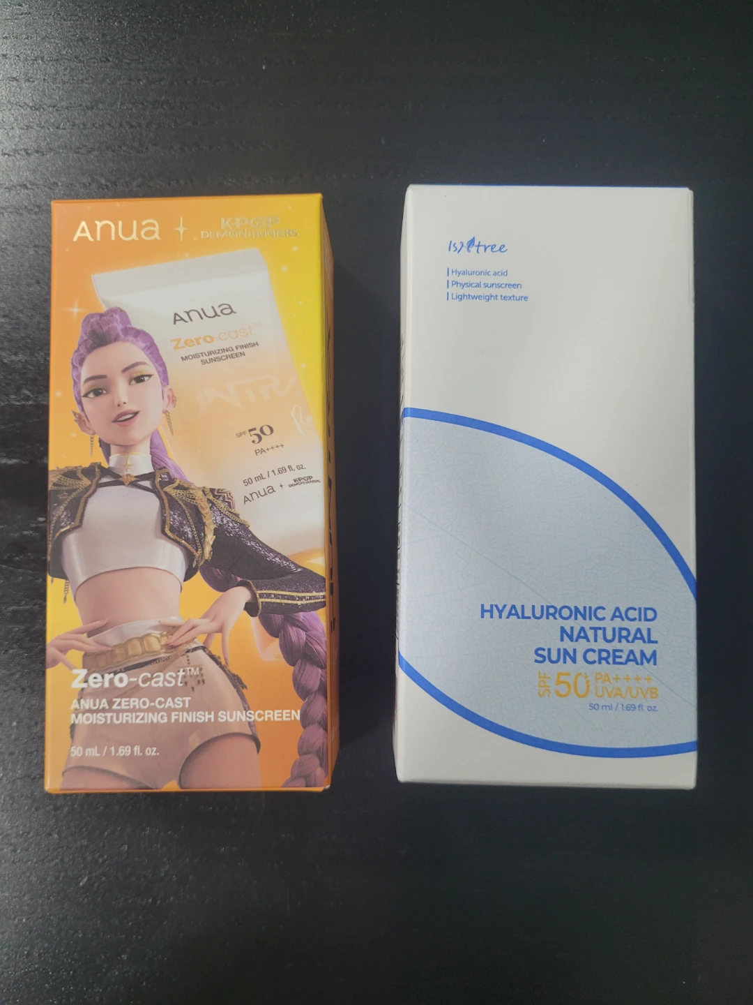 BNIB Sealed Anua and Isntree Sunscreen