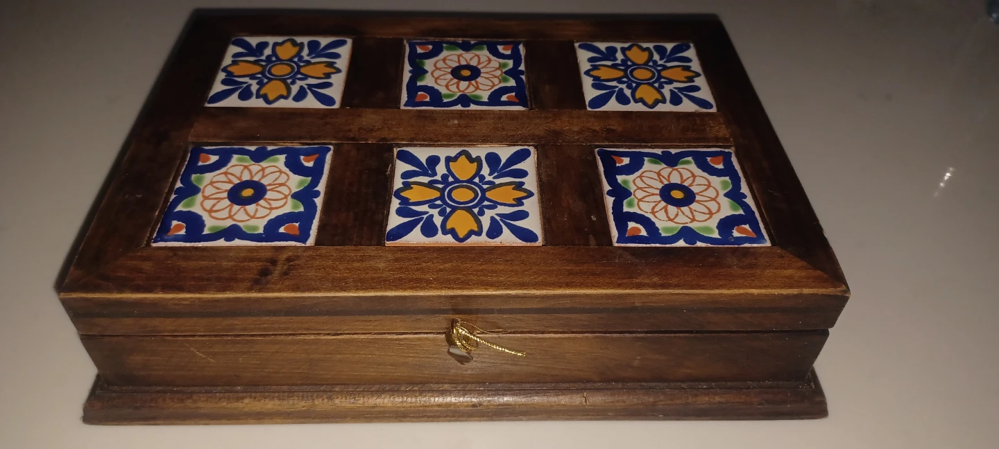 (BRAND NEW) El Viejo Arte Decorative Premium Wooden Box - photo 3
