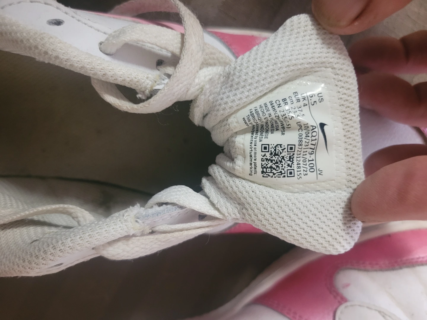 Nike Sneakers size 4-6and Crocs 4-6 Bundle - photo 3
