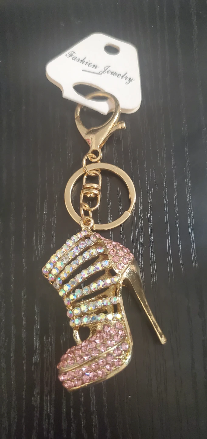 Assorted Rhinestone Fashion Jewelry Keychains - photo 2