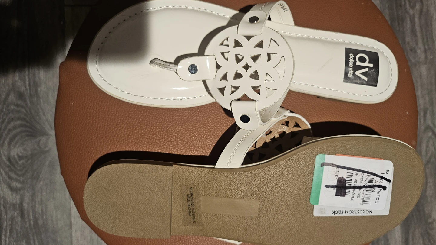 DV Dolce Vita white sandals - photo 3