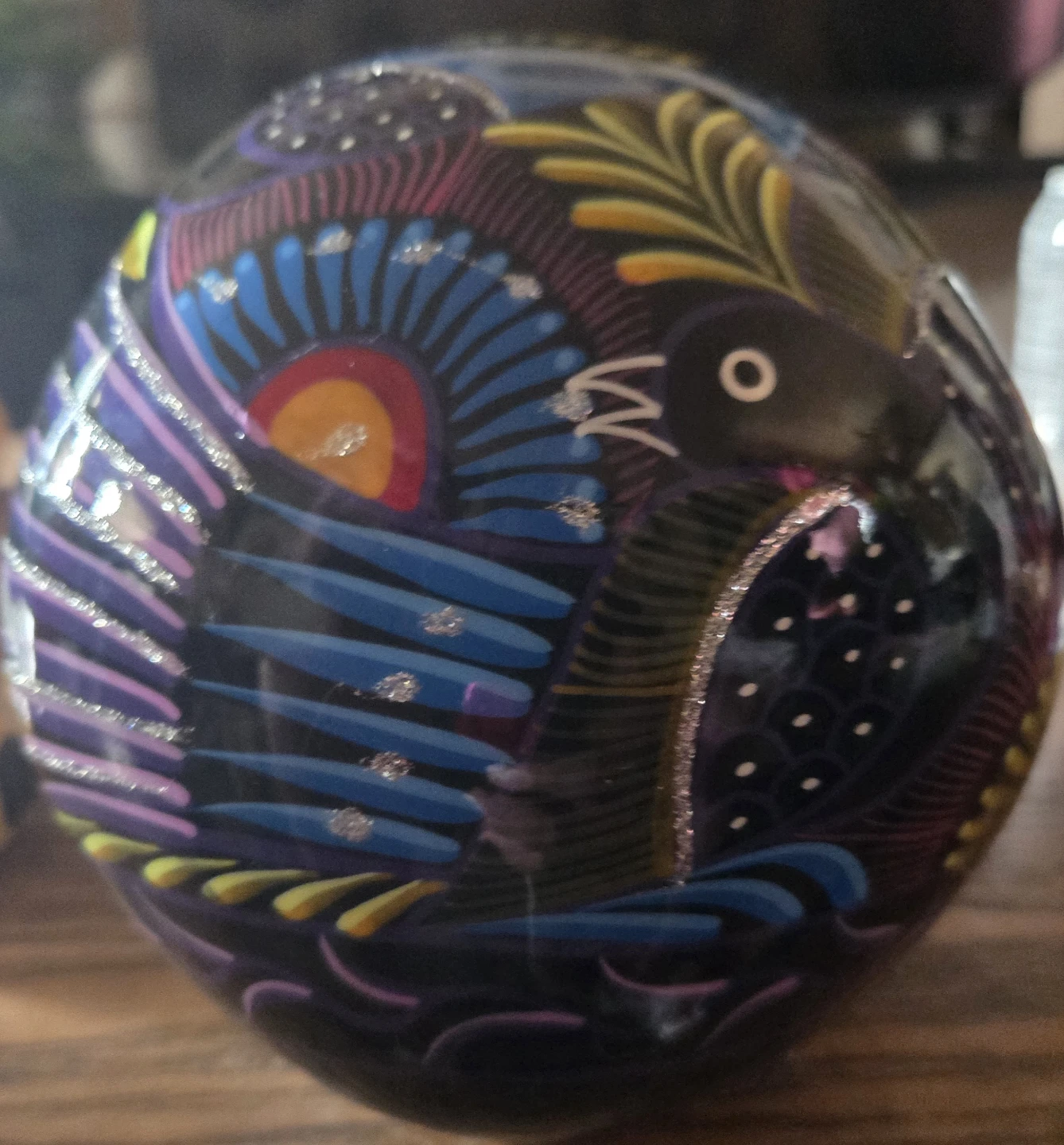 Telavera hand painted Hand-painted sugar skull - photo 3