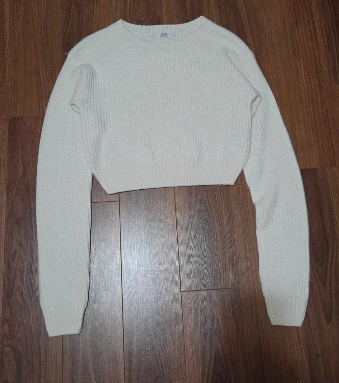 Ardene Cream Cropped Sweater - photo 2