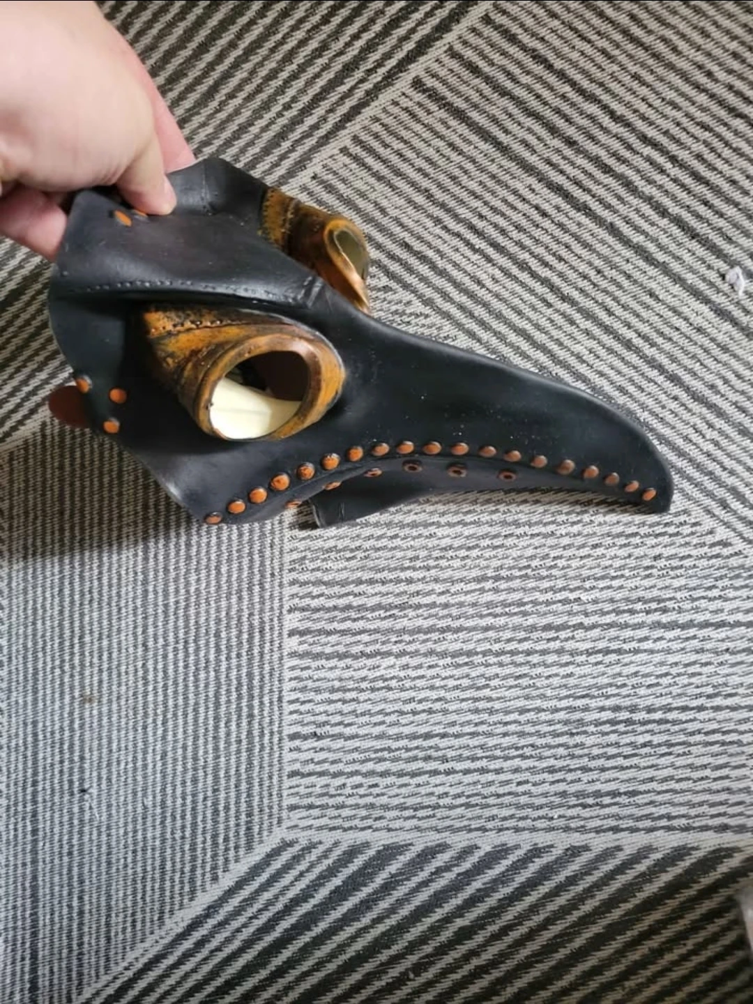 Nechari Steampunk Plague Doctor Bird Beak Mask - photo 5