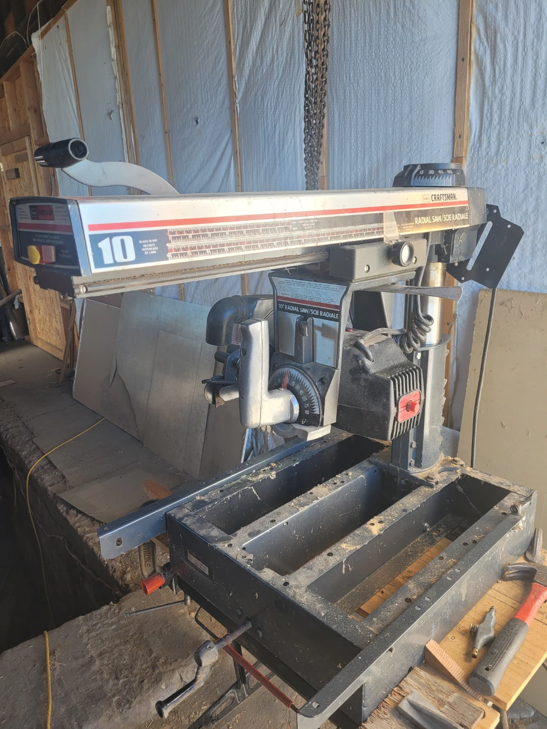 Craftsman 10-inch Radial Arm Saw - photo 4